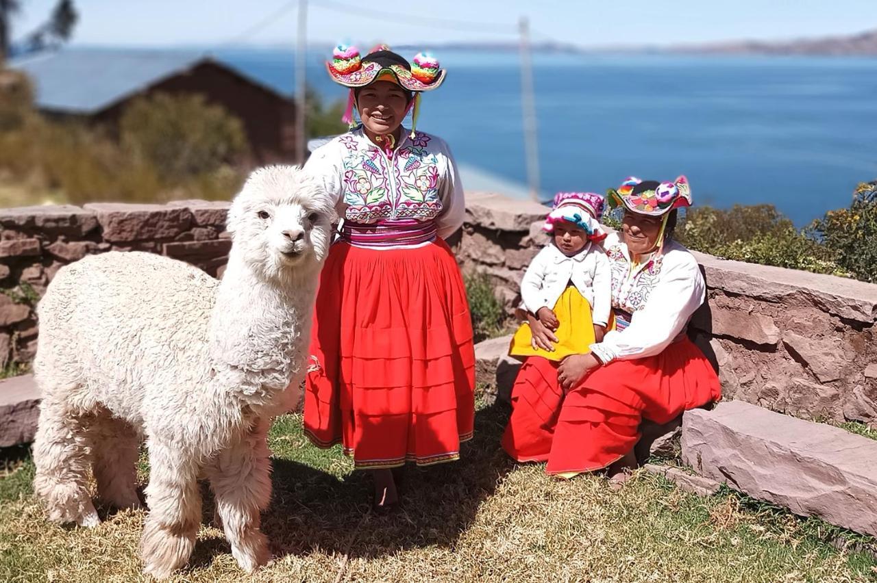 Hospedaje Rural La Florida En Llachon, Titicaca Puno Dış mekan fotoğraf
