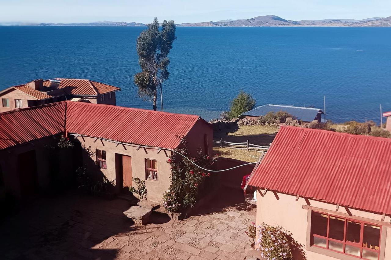 Hospedaje Rural La Florida En Llachon, Titicaca Puno Dış mekan fotoğraf