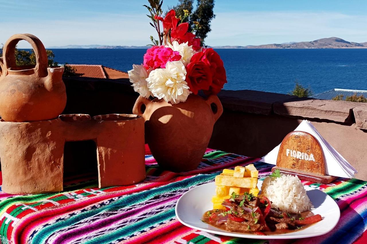 Hospedaje Rural La Florida En Llachon, Titicaca Puno Dış mekan fotoğraf