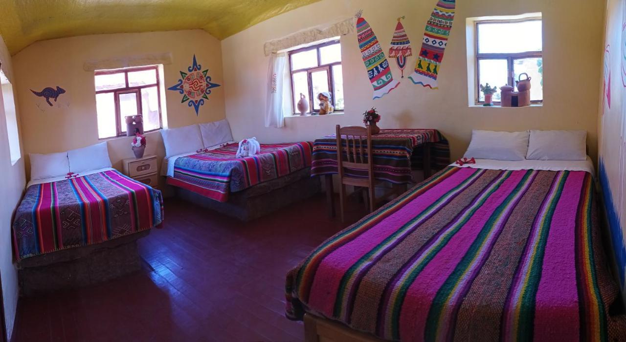Hospedaje Rural La Florida En Llachon, Titicaca Puno Dış mekan fotoğraf