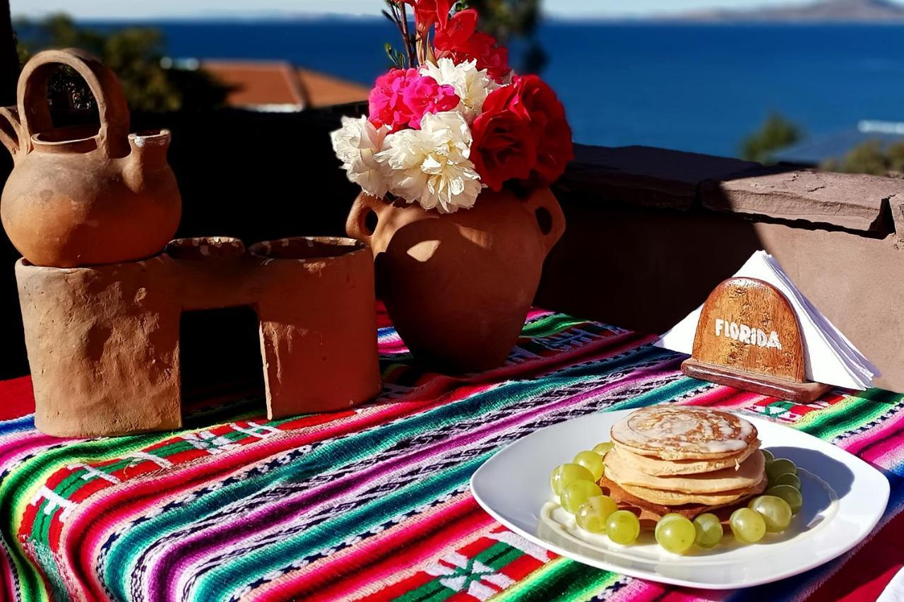 Hospedaje Rural La Florida En Llachon, Titicaca Puno Dış mekan fotoğraf