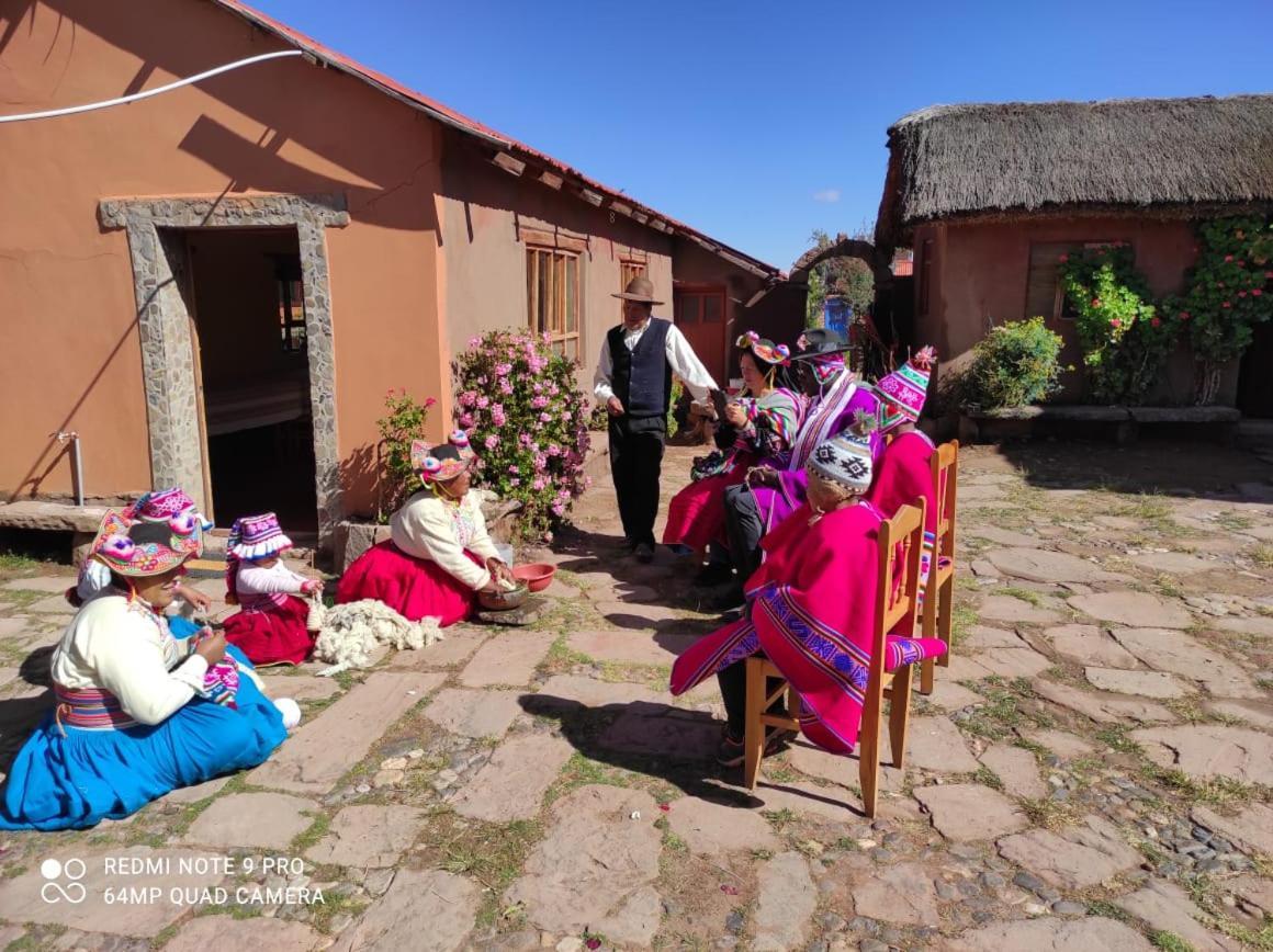 Hospedaje Rural La Florida En Llachon, Titicaca Puno Dış mekan fotoğraf