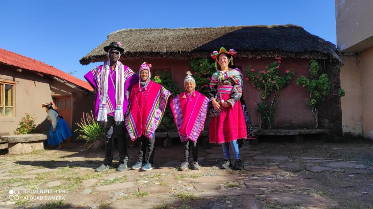 Hospedaje Rural La Florida En Llachon, Titicaca Puno Dış mekan fotoğraf